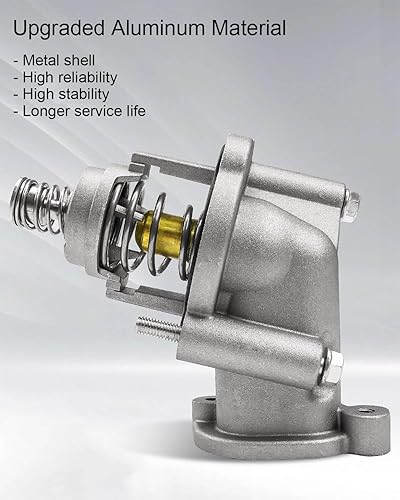 Miniatura 3 de Termostato de refrigerante del motor y conjunto de carcasa para Cadillac CT5 2020-2022 CT6 2016-2020 CTS 2016-2019 ATS 2016-2019 Chevrolet Camaro