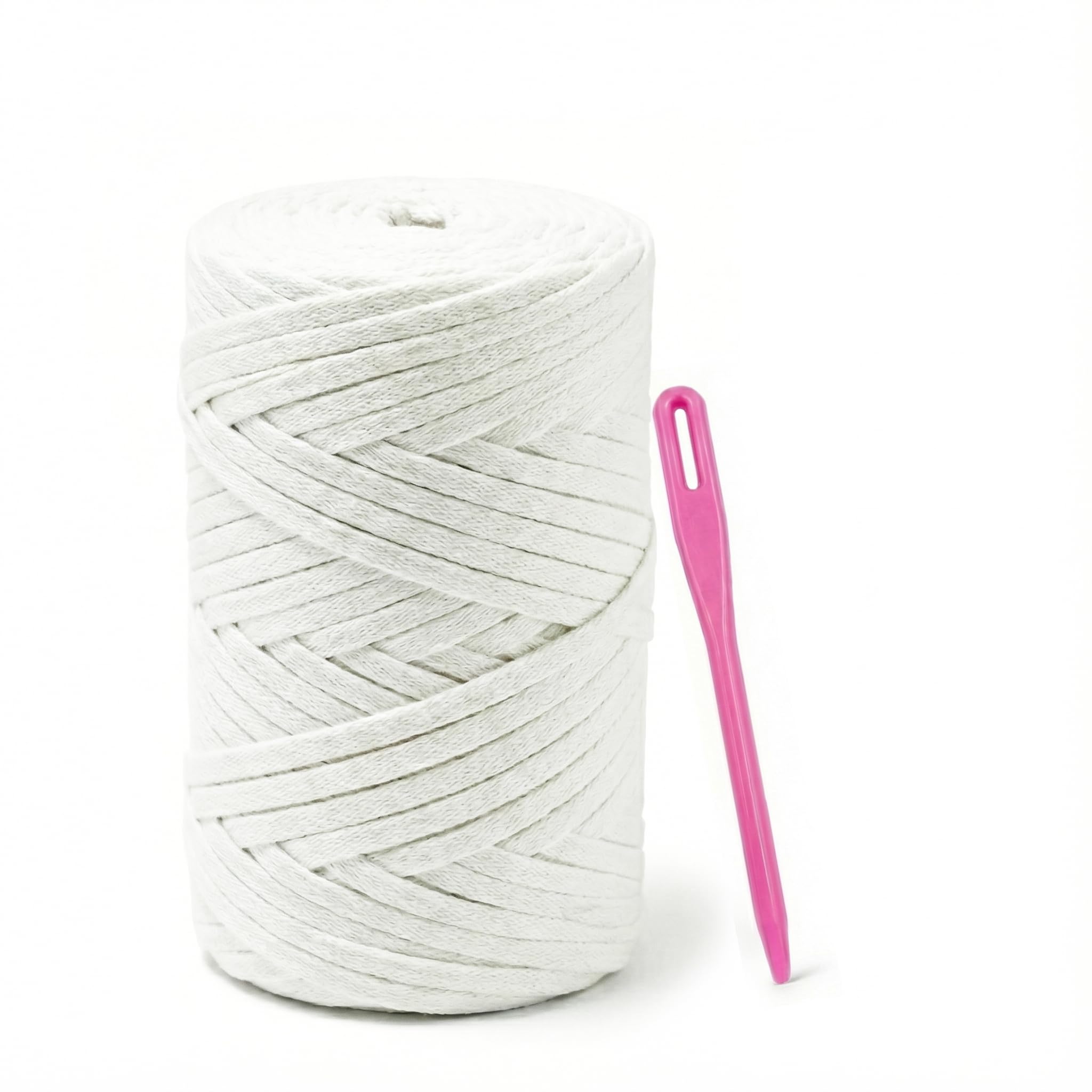 Pajama Nada Flat Cotton String (Dori) for Lehenga, Pyjama, Ethnic Indian Dresses, Petticoat, Sari, Salwars - 100% Pure White Cotton, 37 Meters (Pack of 1)-image-47