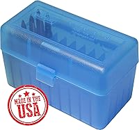 Vista 2 de MTM 06 Caja para 50 municiones redondas de rifle, con tapa, para 270 Win, 280 Rem, 30-06