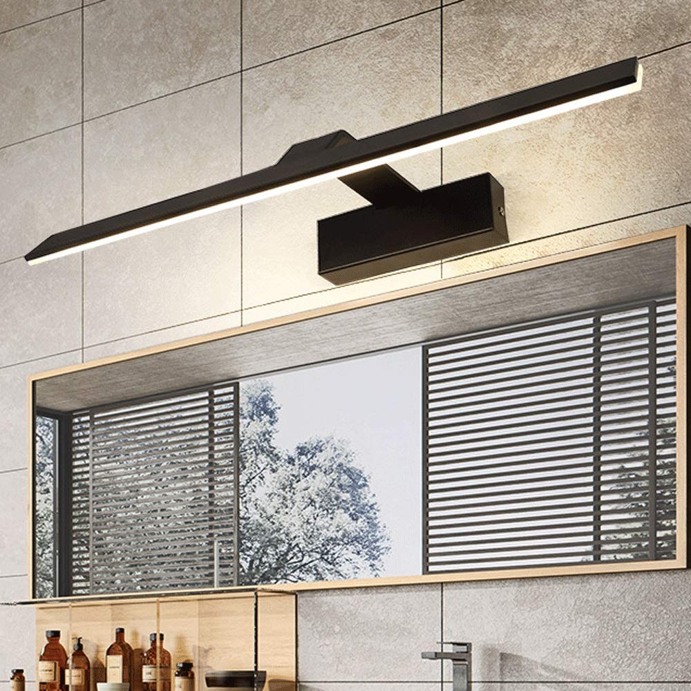Luz Frontal Led Espejo, Linterna de Pared de Baño, Luces de Maquillaje, Espejo de la Lámpara de Espejo de la Pared Del Espejo de la Instalación Fácil