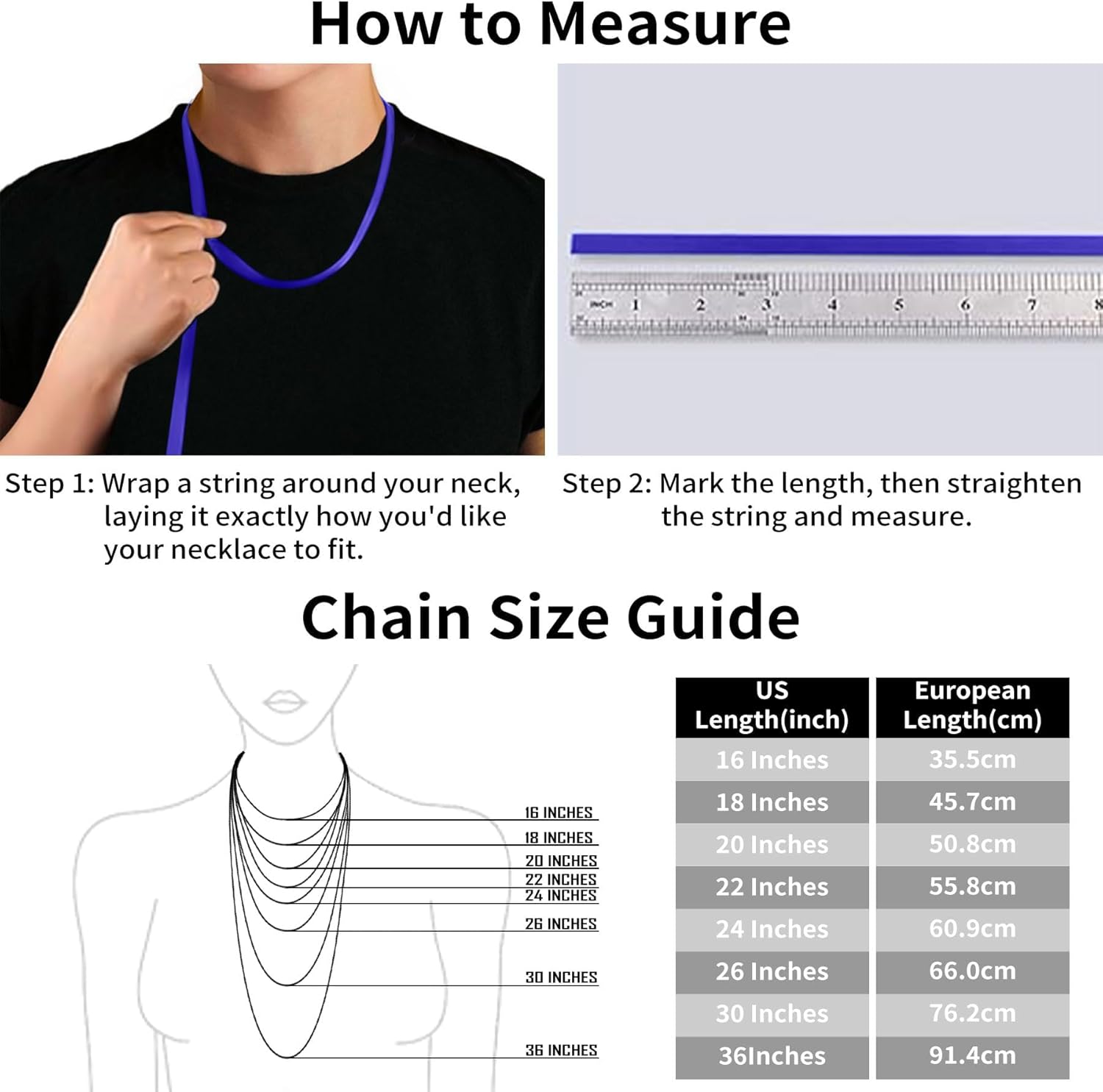 S925 Sterling Silver Box Chain Necklace for Women - 0.8mm Sterling Silver Box Chain Necklace Thick Sturdy Colourfast Chain Necklaces Jewelery for Women 16/18/20/22 Inch - Image 5