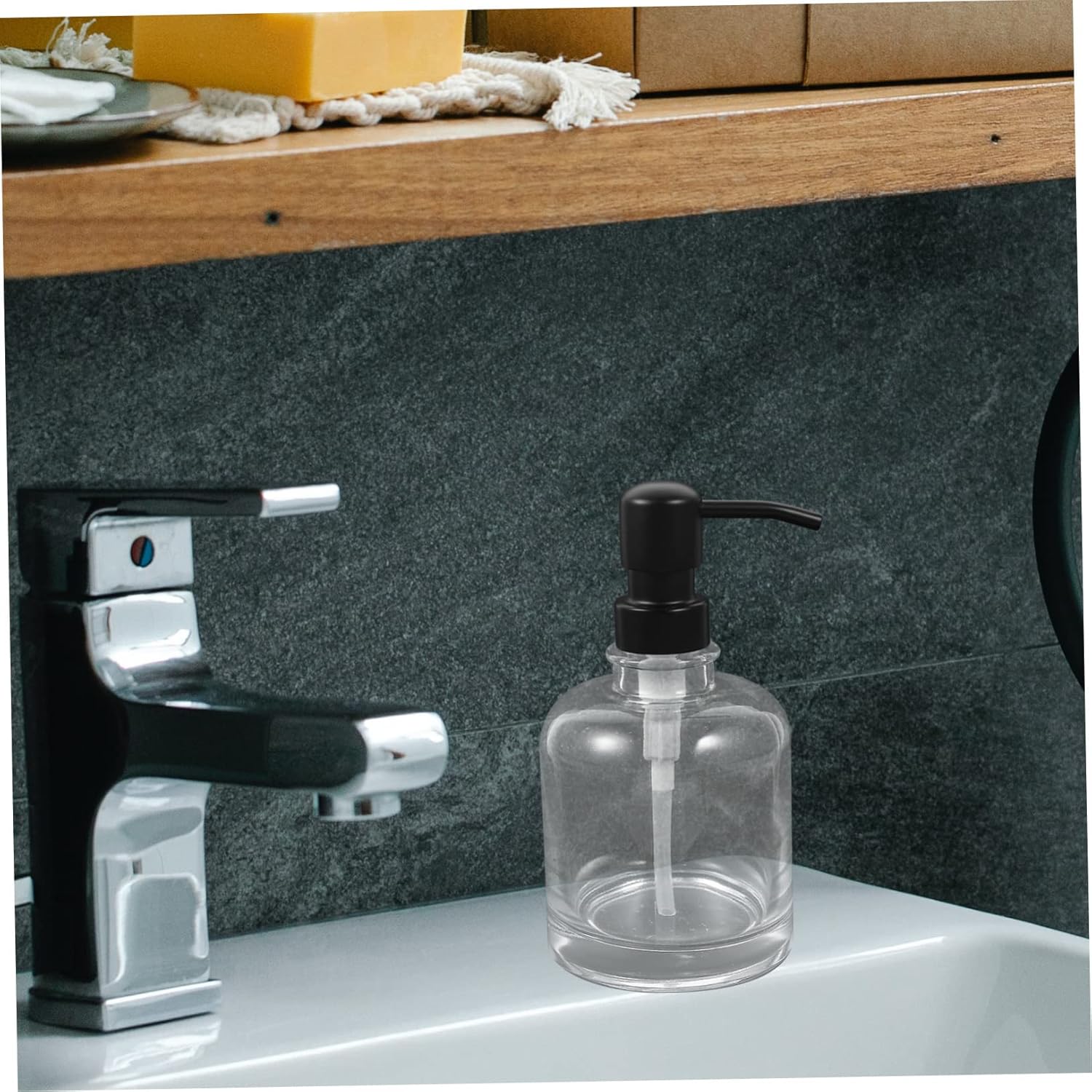 2pcs Shampoo Dispenser Pump Multi-Function Soap Bottle for Hand Soap Lotion and Shampoo Lightweight Leak Design for Home and Travel