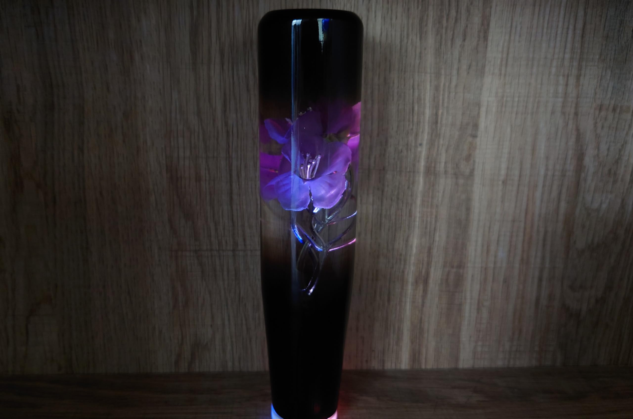 Amazon.co.jp: 水中花シフトノブLEDぼかしグラデーション 20cm 紫