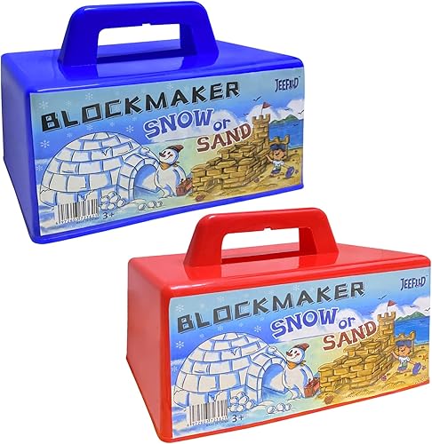 Forma de ladrillo de nieve, fabricante de bloques de arena, 10 pulgadas, constructor de fuertes de nieve, juguetes para niños al aire libre para