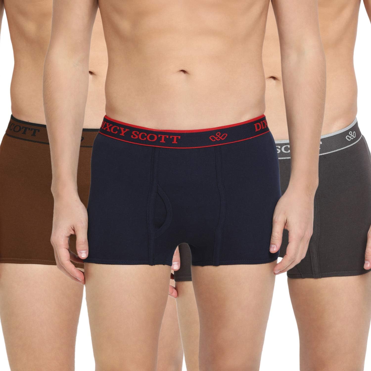Brown, Navy, Dark Grey