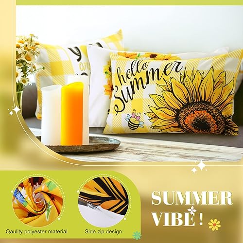 Miniatura 3 de Tatuo Juego de 16 fundas de almohada navideñas de 12 x 20 pulgadas, fundas de almohada de invierno para el día de San Valentín, fundas de almohada