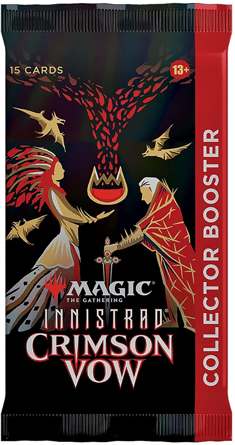 Magic The Gathering Innistrad: Crimson Vow Collector Booster, 15 Cartes Magiques, C90680000