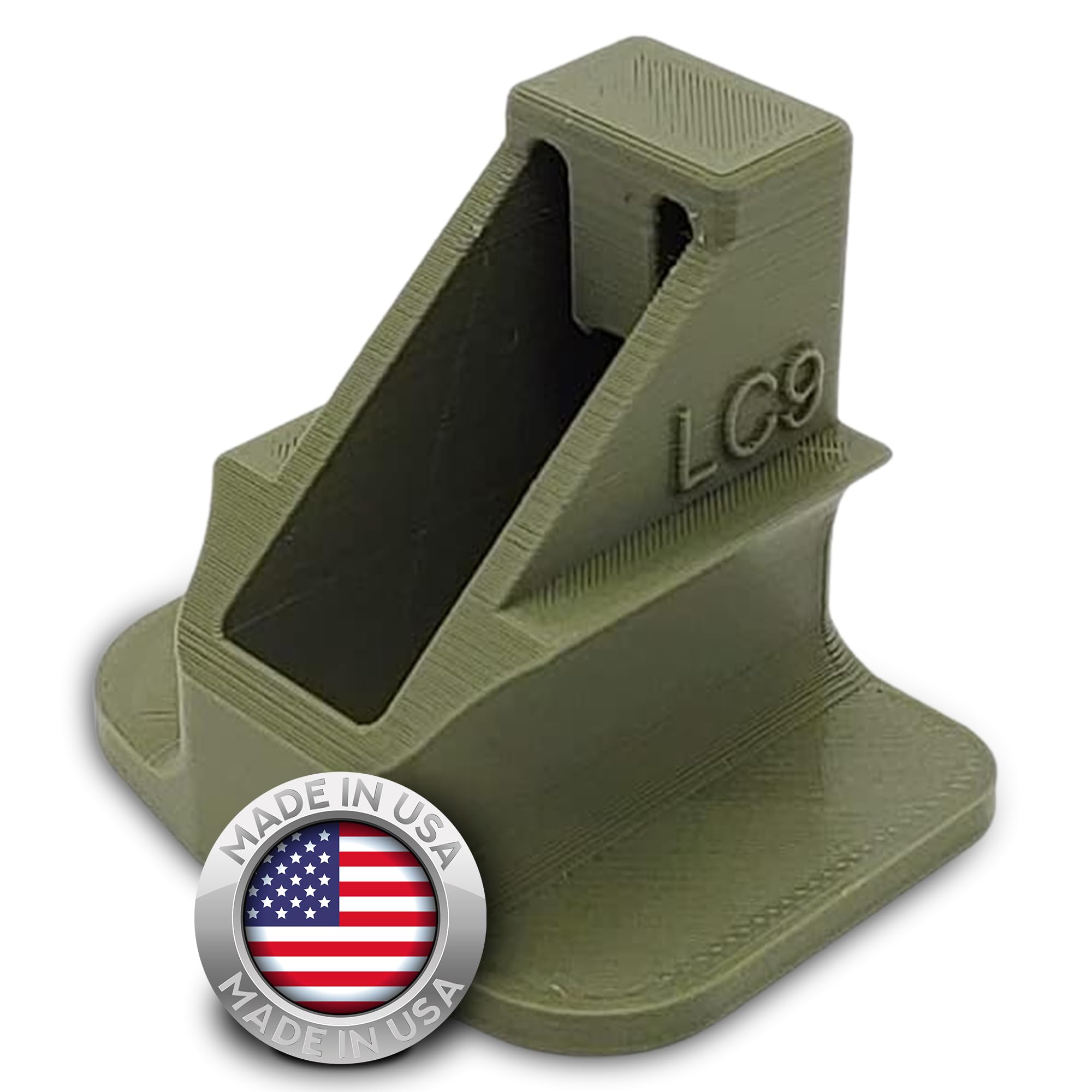 EZMAGLOADER Magazine Loader for The Ruger LC9 Model - Easy Pain Free Loading - Comfortable Grip - Speed Loader Accessories - Large Flanges for Thumb Relief