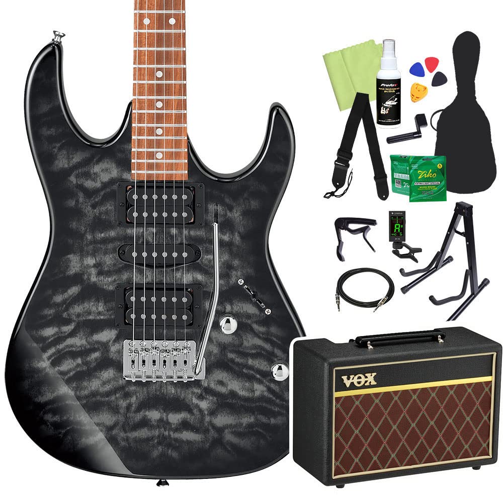 Amazon | Gio Ibanez GRX70QA エレキギター 初心者14点セット
