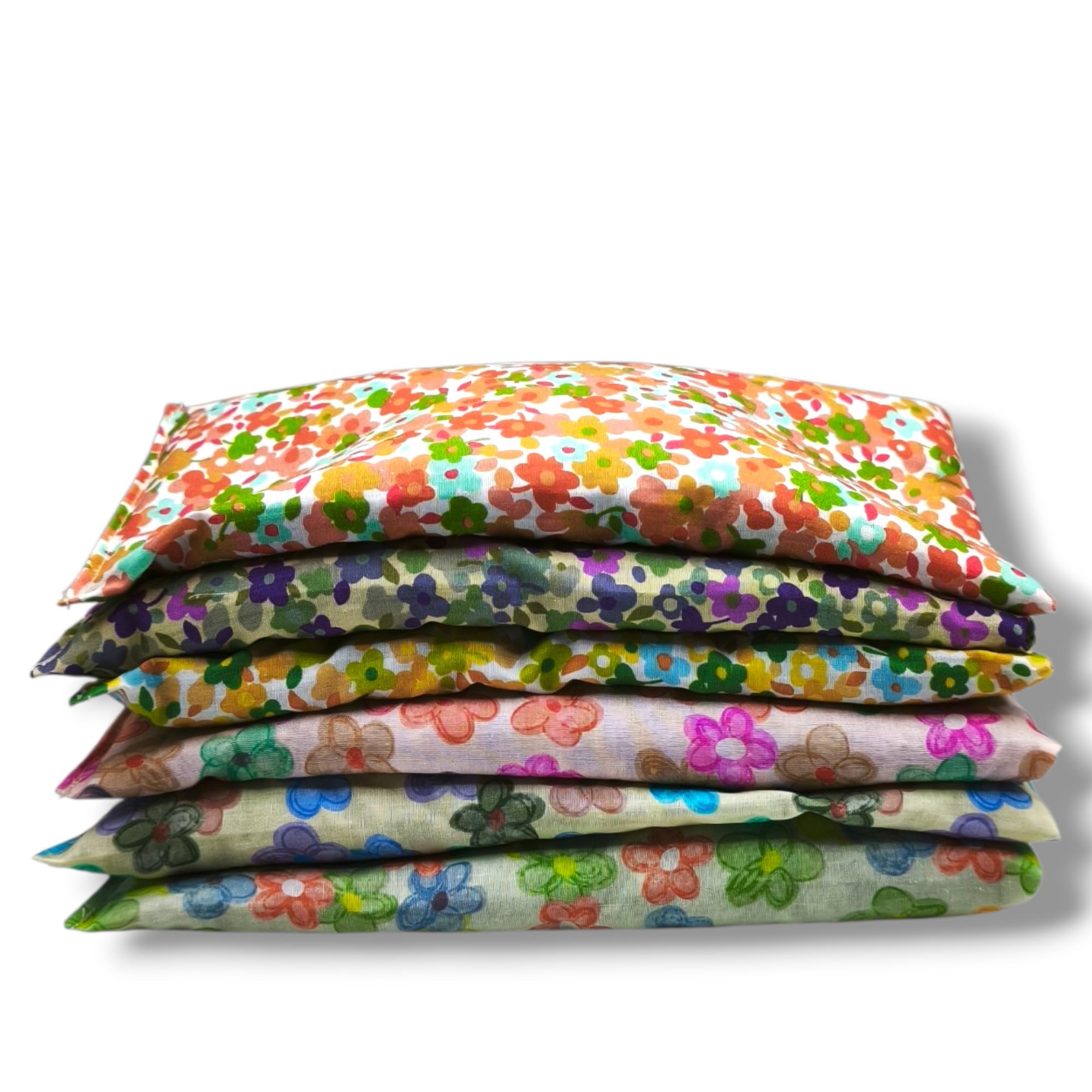 Cuscini per Gli Occhi Pack 6- Fiori 2026" | Semi di Lavanda e Riso | Yoga, Meditazione, rilassamento, Riposo oculare...