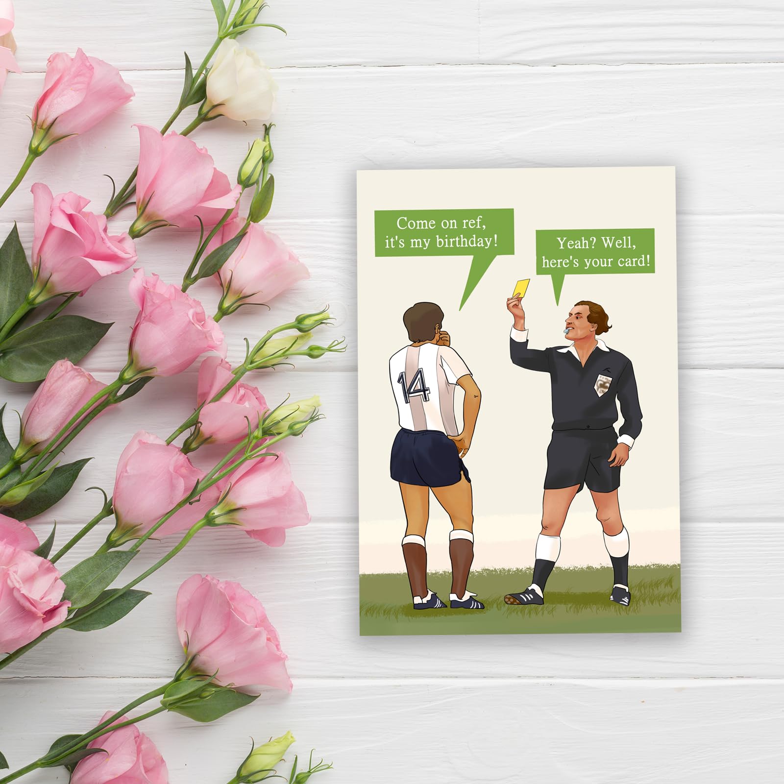 Football Birthday Cards Funny - Happy Birthday Card From Football Mom - View #9