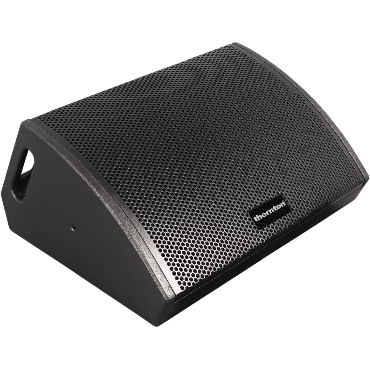 Enceinte de Retour Active Thornton Venice Stage, Wedge 250 W RMS Classe D, 2 x 6, Tweeter, XLR/Jack, Sortie Link, EQ, Montage sur Pied