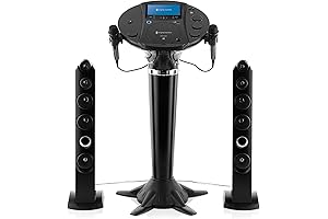 Singing Machine iSM1030BT Bluetooth Karaoke Pedestal
