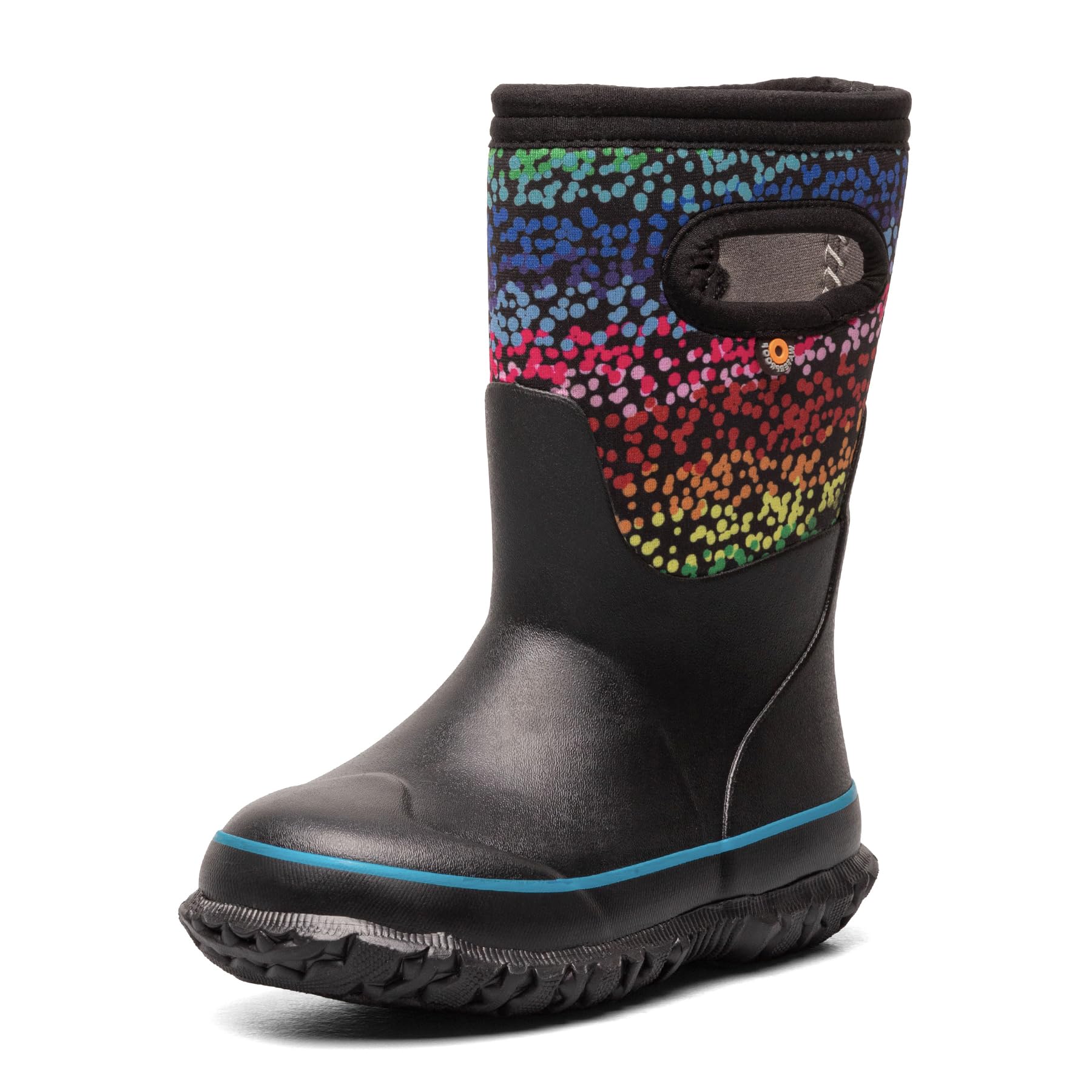 BOGS Grasp Kids Waterproof Rain Boots, Insulated Winter Snow Boots