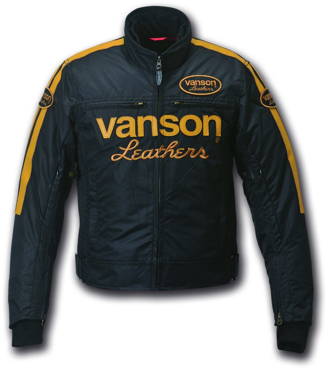 vanson レザージャケット 36 イエロー/ブラック VANSON レザージャケット USA製 36 バンソン 美品 イエロー｜Yahoo