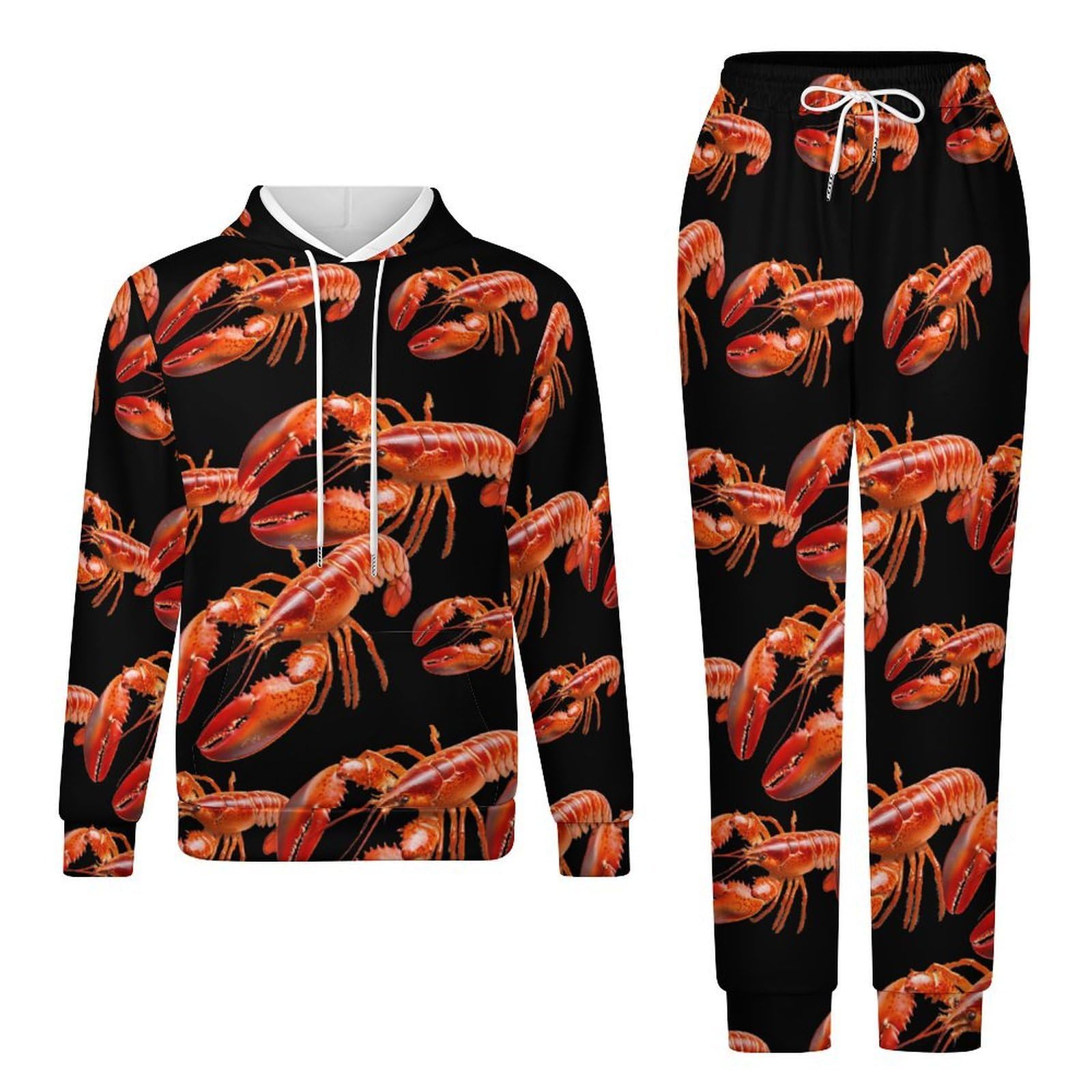 Conjunto de sudadera con capucha para hombre, 2 piezas, estilo casual, cómoda sudadera con capucha