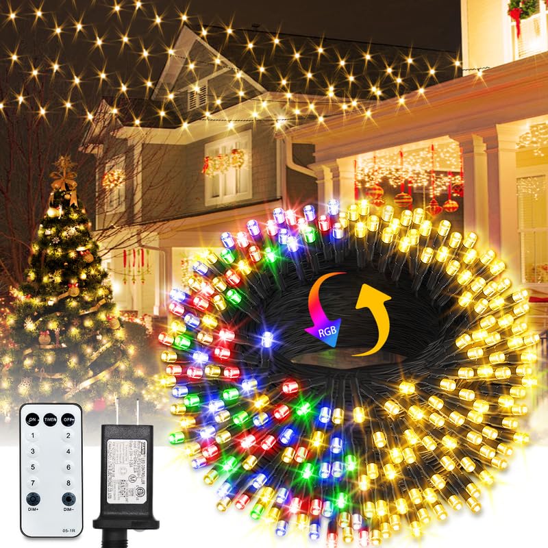 ROSCOO 5.91FT Smart Outdoor Christmas Tree Decorations...