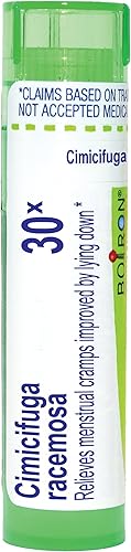 Boiron Cimicifuga Racemosa 30X para calambres menstruales mejorado al acostarse - 80 pellets