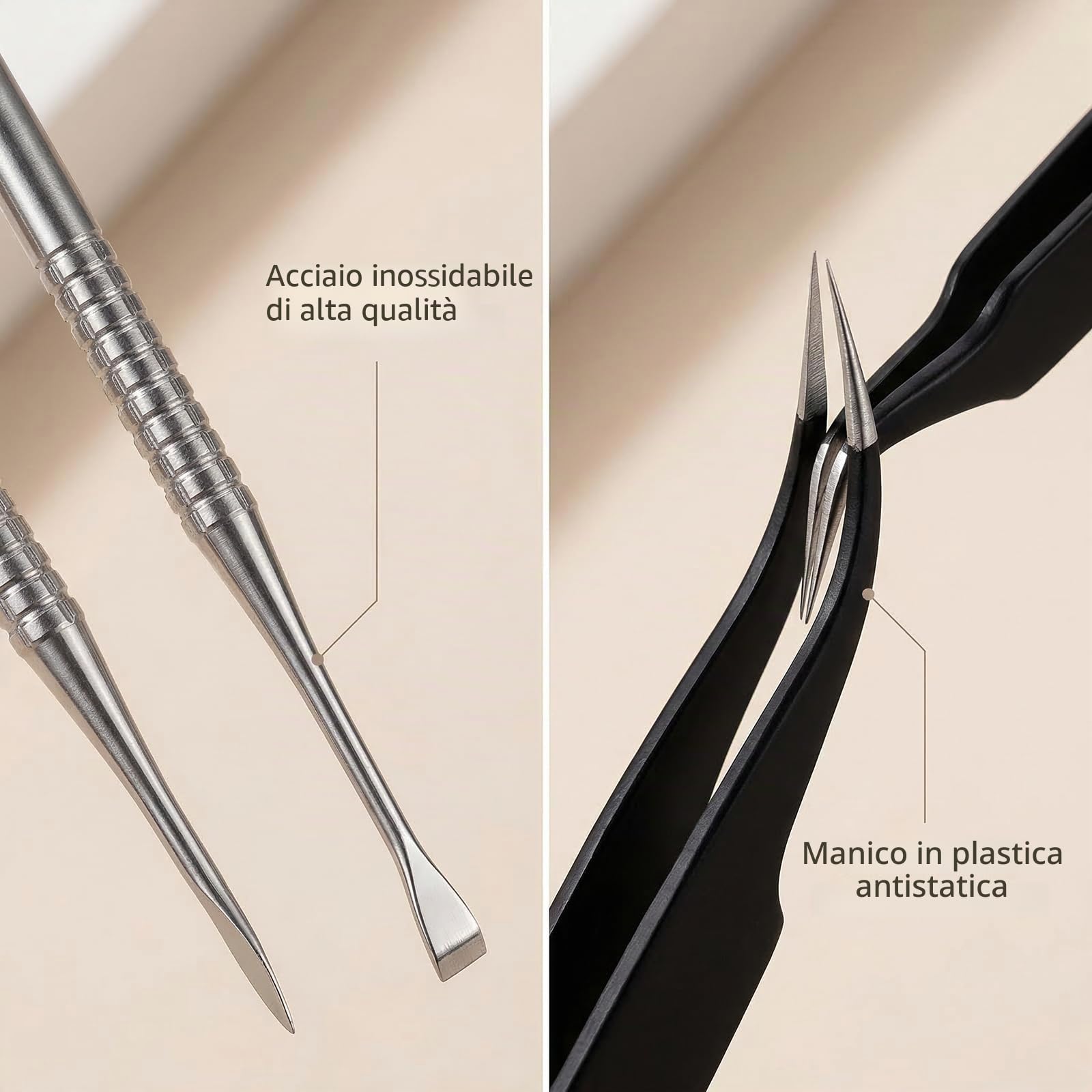 5 pezzi in acciaio inox per erbacce in vinile, cartoncini in vinile, kit per lavori creativi con gancio curvo, spatola, pinzette, per scritte in vinile, sagome e cammei scrapbooking