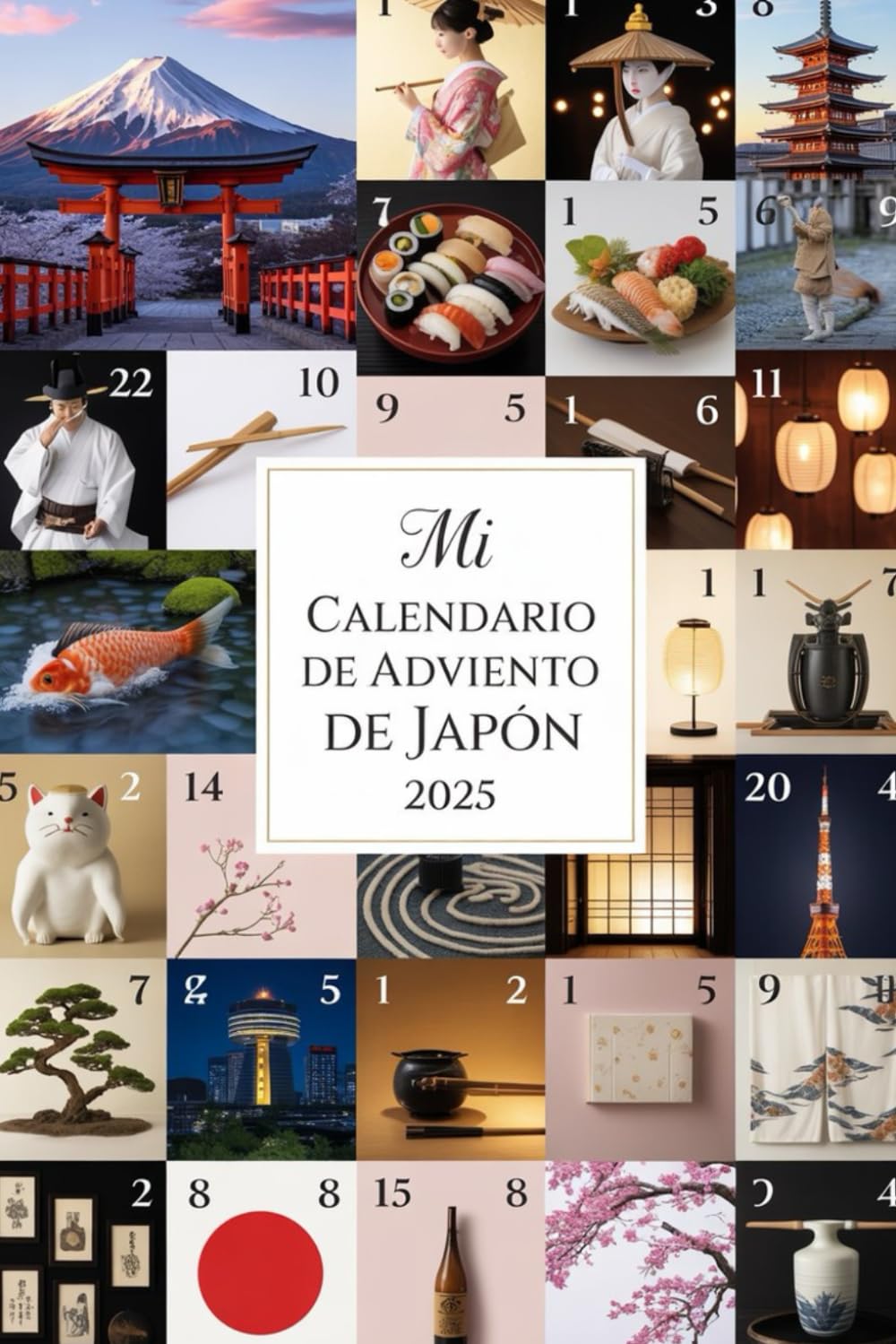 MI CALENDARIO DE ADVIENTO DE JAPÓN: 24 días de descubrimiento: Datos fascinantes y enigmas sobre la cultura japonesa