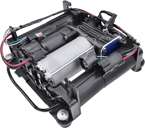 Miniatura 7 de A-Premium Compresor de suspensión neumática compatible con Land Rover Range Rover 2006-2012 V8 4.2L 4.4L 5.0L, gasolina, con soporte, AMK OES,