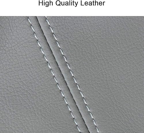 Miniatura 3 de SCITOO Funda de piel de repuesto para reposabrazos de cuero gris automático para Toyota Camry 2007-2011