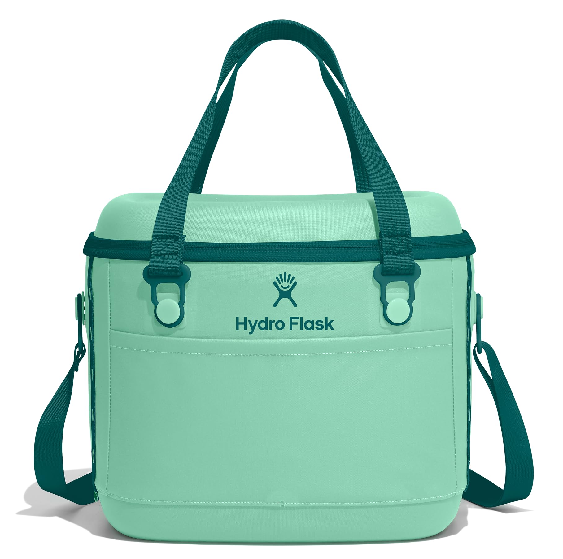 Carryout Cooler - Insulated Portable Soft Cooler - 15 L Capacity in Mermaid Green