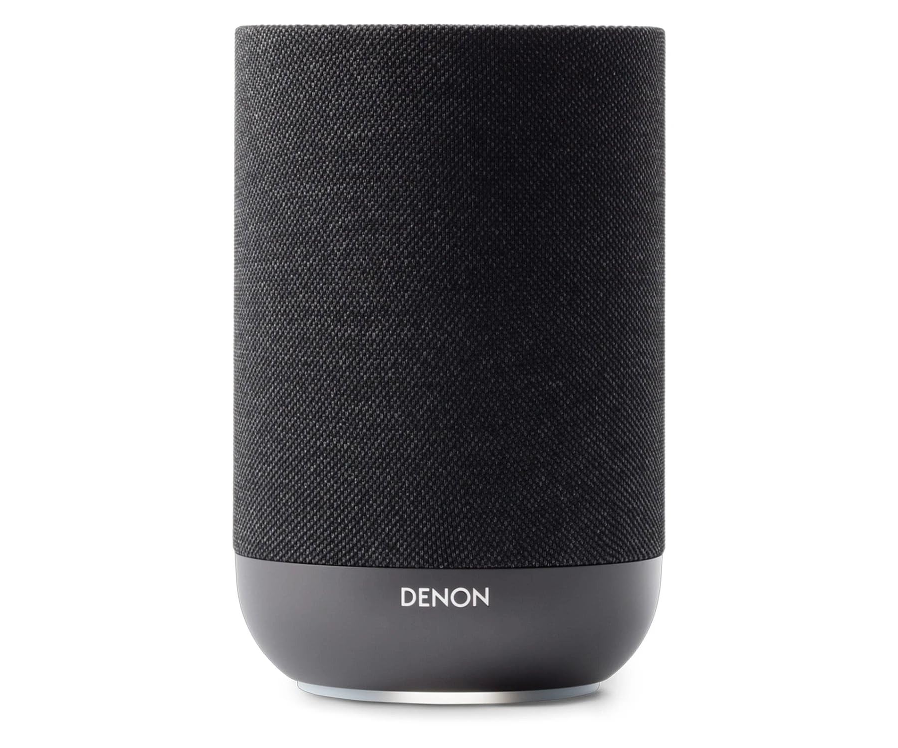 Denon Home 200 Bezprzewodowy inteligentny głośnik z Dolby Atmos Music, HEOS Multiroom, AirPlay 2 i Bluetooth, wysokiej rozdzielczości dźwięk stereo do wielu pomieszczeń i domowego audio, czarny