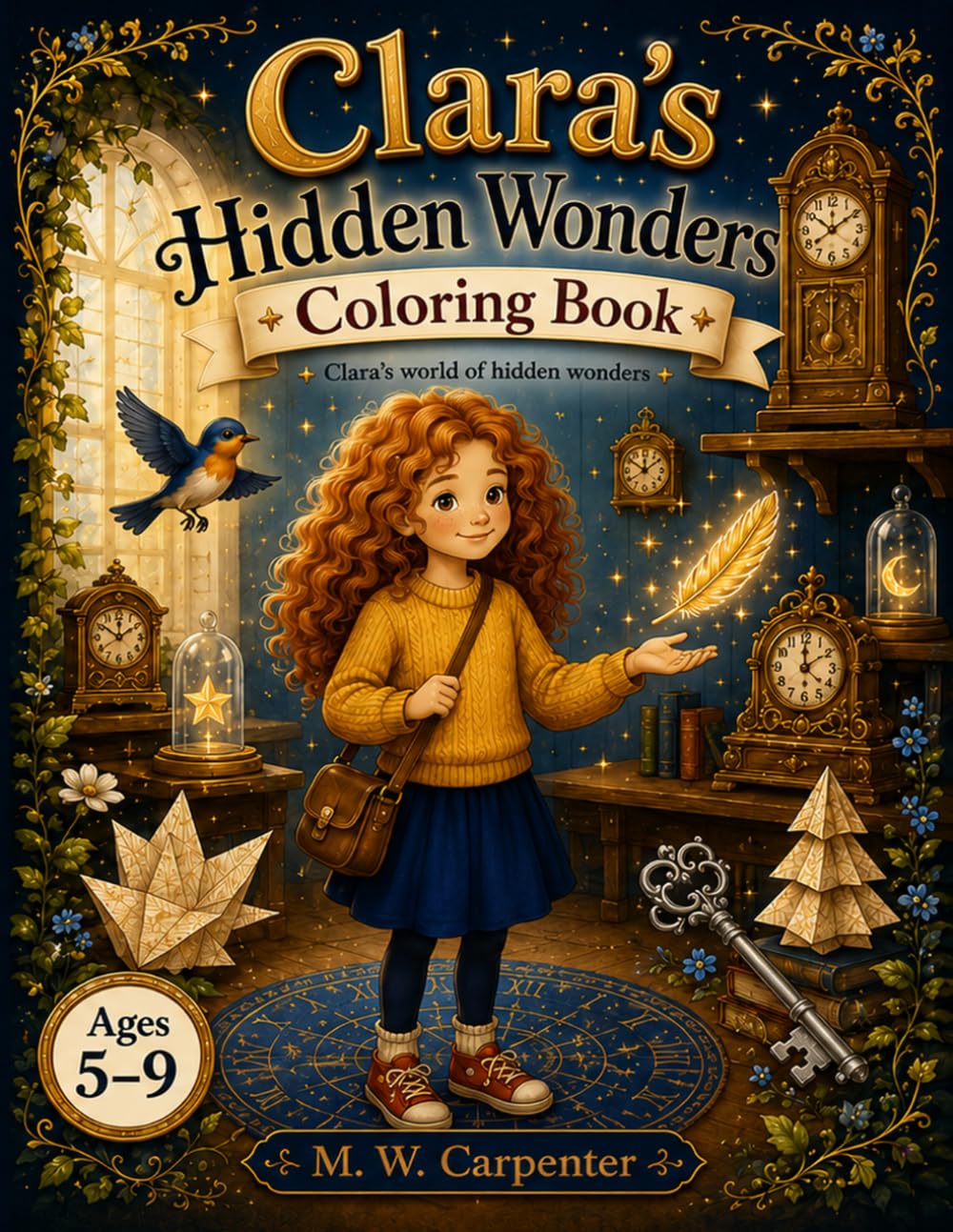 Clara’s Hidden Wonders Coloring Book: Clara’s world of hidden wonders