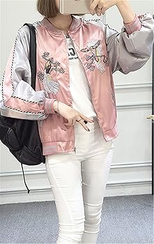ワンダフルワールド  花　ジャケット　ジャンパー　ブルゾン　ピンク ワンダフルワールド 花 ジャケット ジャンパー ブルゾン ピンク