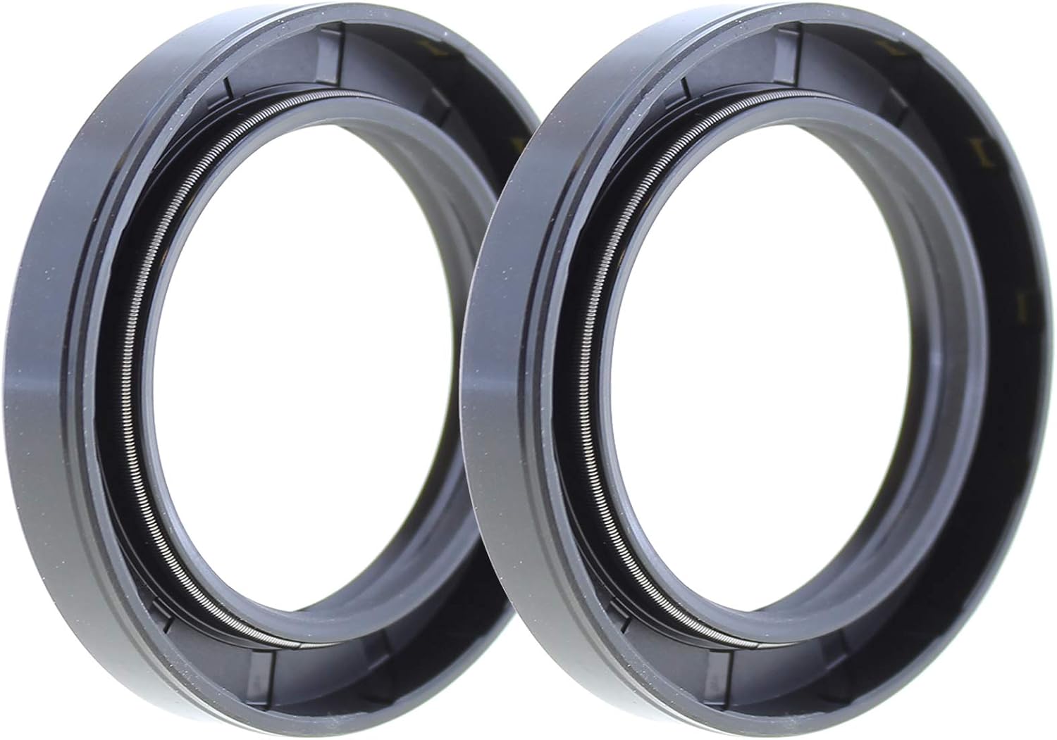 Rotary Shaft TC Oil Seal 45x65x8 NBR Double Lip with Garter Spring [Set of 2]