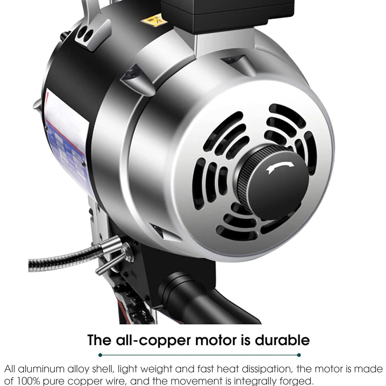 Máquina Cortadora Tela Electrica 1100w Cortador Tela Eléctrico De Cuchillo Recto Vertical Máquina De Corte Eléctrica para Textil Cuero Papel con Cuchilla Repuesto,13inch