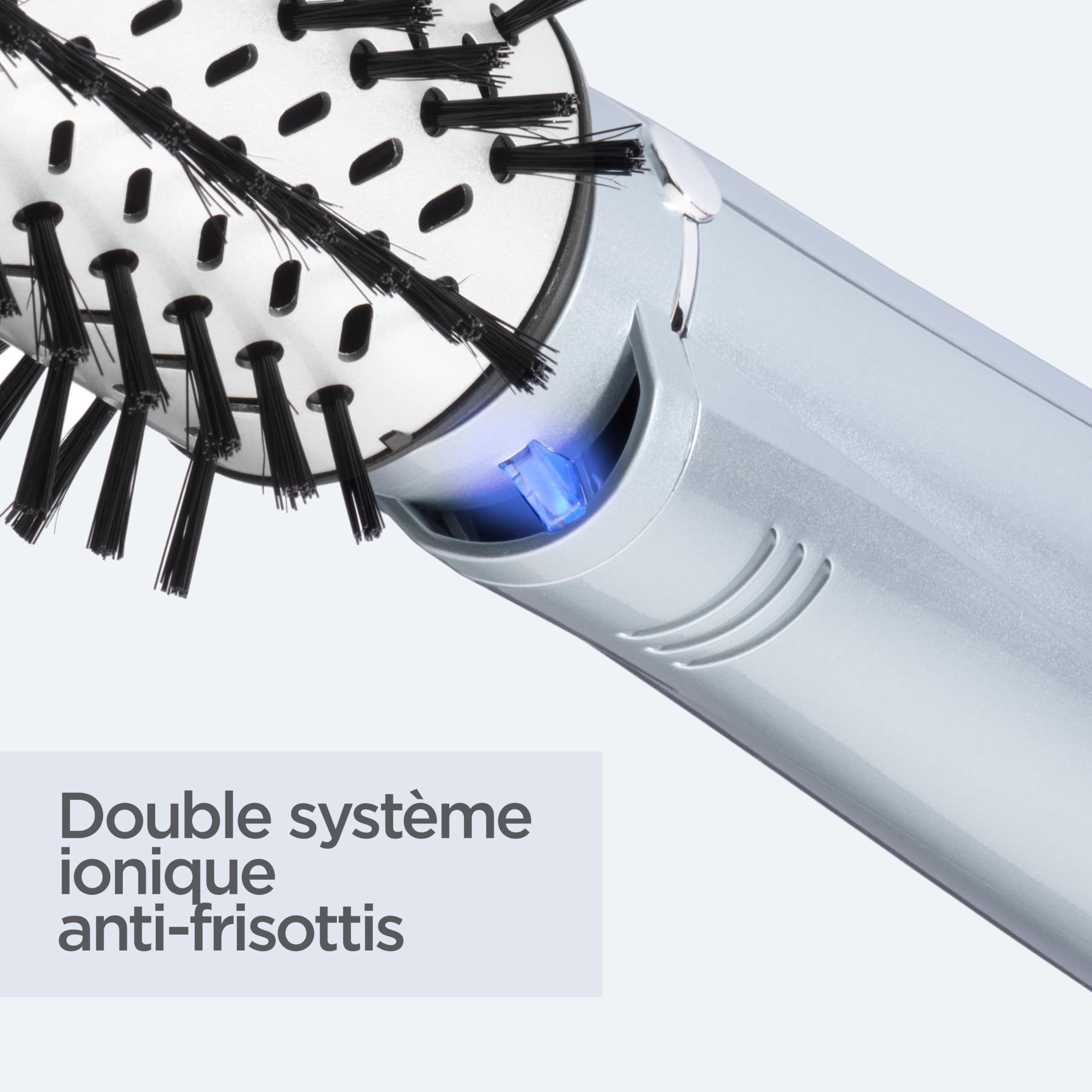 BaByliss - AS773E - Brosse soufflante rotative Hydro-Fusion - Brushing digne d'un coiffeur - fonction ionique pour des cheveux hydratés & protégés - résultat brillant & soyeux, longue tenue