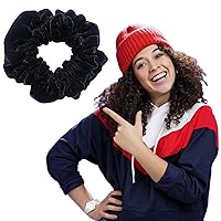 Vista 8 de Estampado de guepardo, bandas elásticas para mujer, bandas elásticas de seda, bandas elásticas de satén, bandas para el cabello de seda, tamaño 1