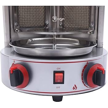 ケバブグリル　ケバブマシーン　プロパン　ステンレス製 新品未使用 Amazon｜グリルマシンプロパンドナーケバブマシン垂直ガス