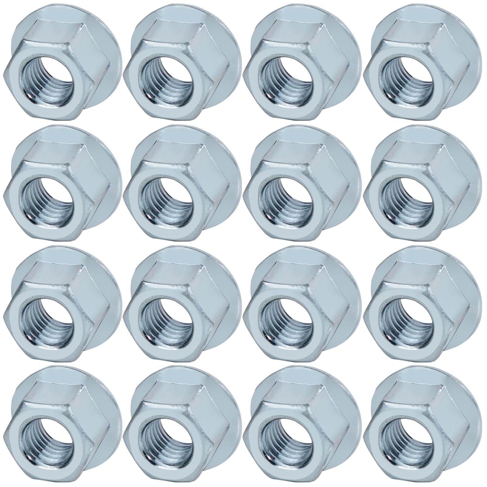 DemJamr 16pcs 503220001 Chainsaw Side Cover Bar Nuts for Husqvarna Craftsman Echo Poulan Chainsaws, Replaces # 43301912330 531300382 530015917