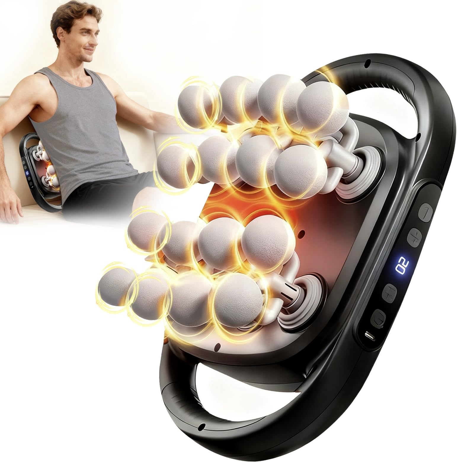 Amazon.com: GooseFit 16-Head Massage Gun Set, Deep Tissue