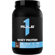 Rule 1 Whey Blend Chocolate Fudge 28 Servings by Rule 1