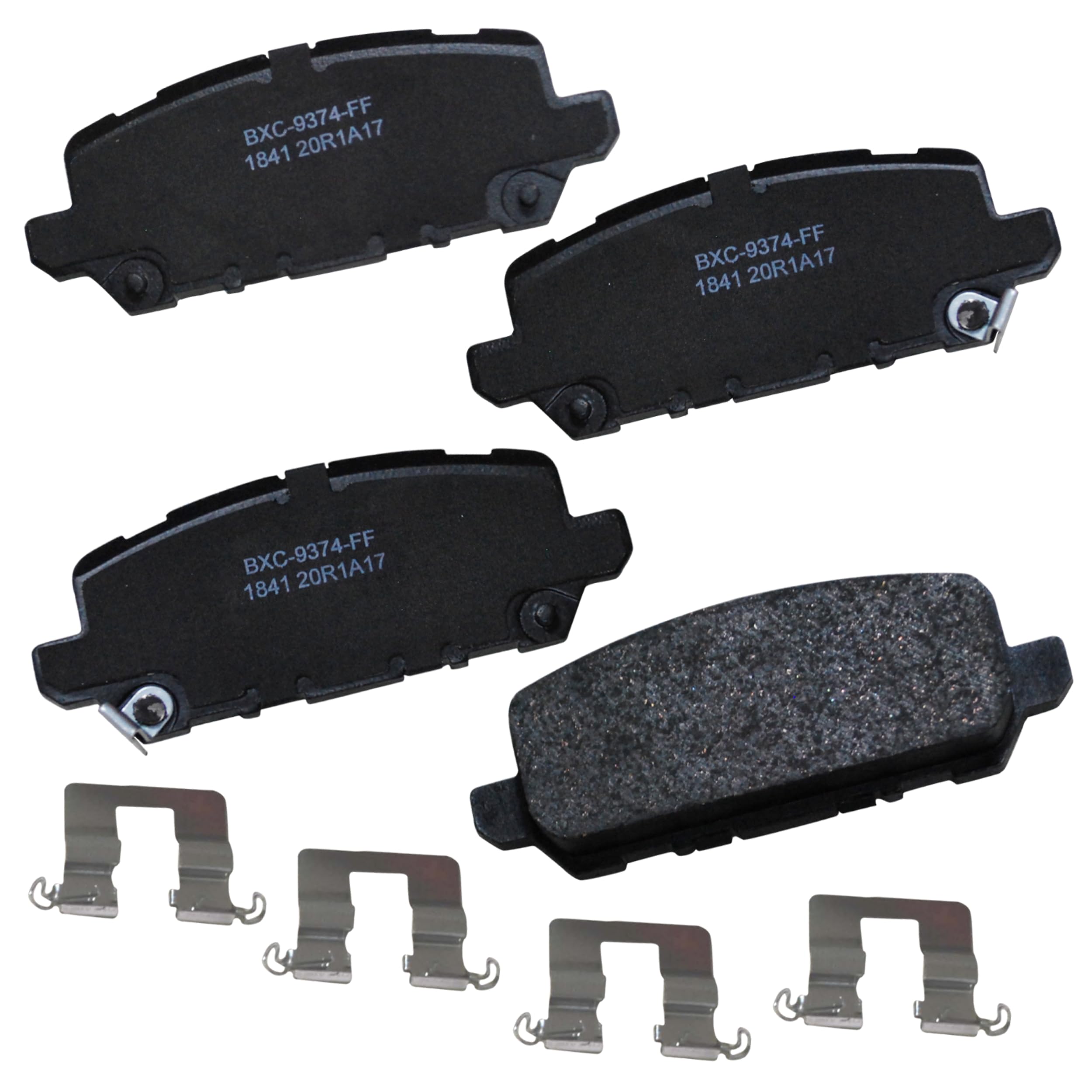 Bendix Premium SBC1841 Ceramic Rear Brake Pads for Honda CR-Z 2016, HR-V 2022-2016