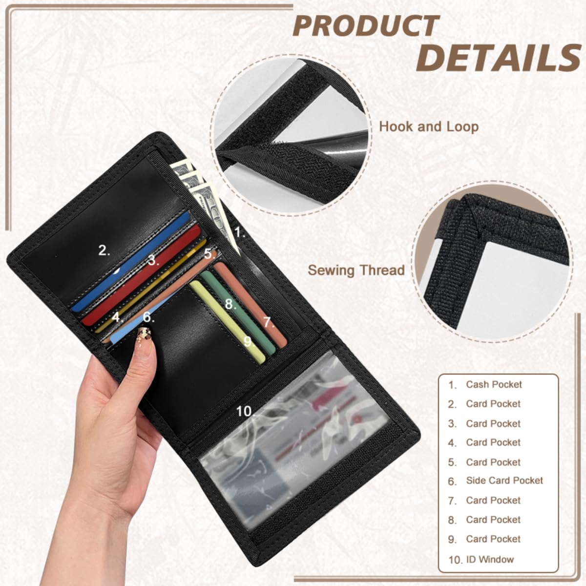 Train Toddler Wallet for Boys Portable Trifold Wallets Teen Boys Small Leather Purse with Cash Compartment Lightweight Coin Wallets Daily Use