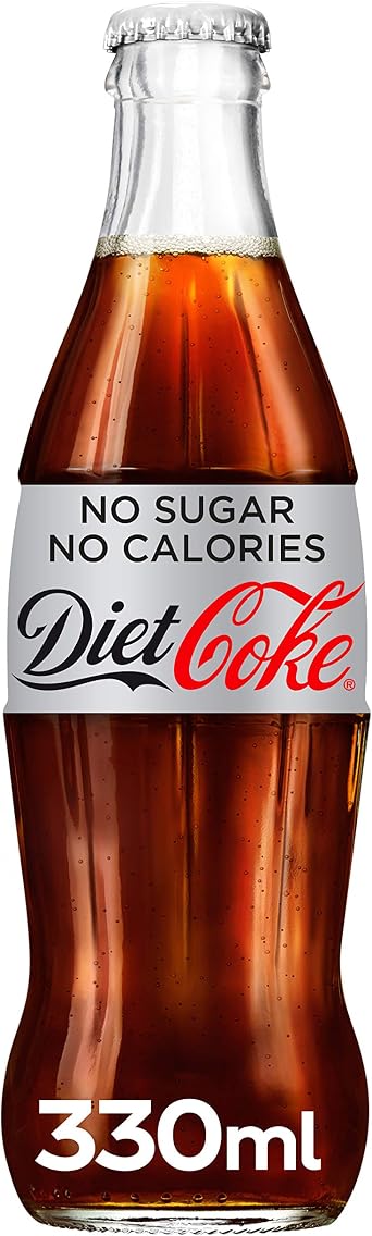 Diet Coke 24 x 330ml Glass Bottles