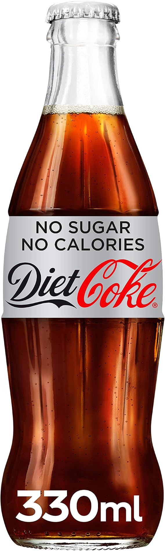 Diet Coke 24 x 330ml Glass Bottles