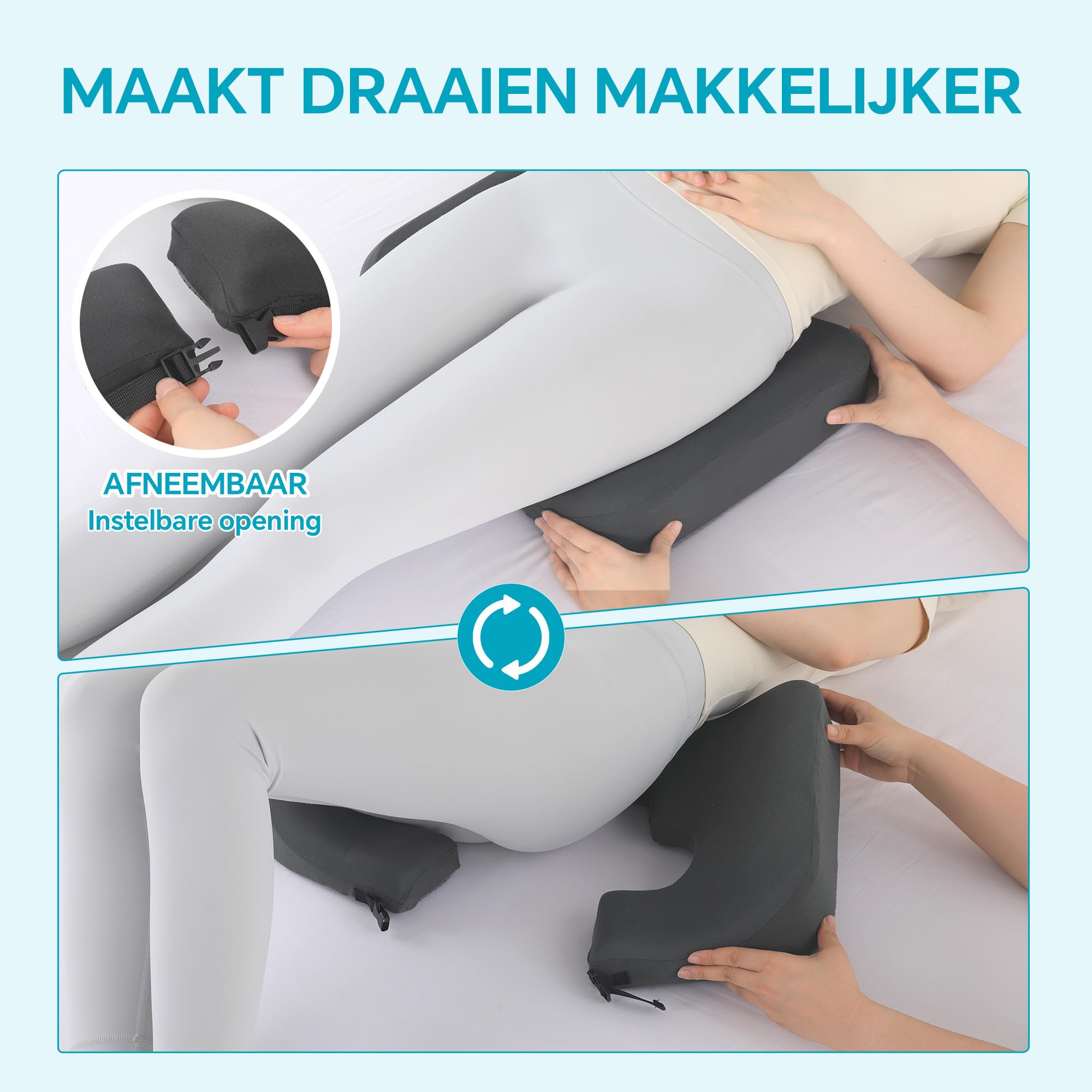 Cuscino a forma di T per piaghe da decubito a livello di glutei, cuscino in memory foam per alleviare la pressione delle piaghe da decubito, cuscino per dormire e sedersi