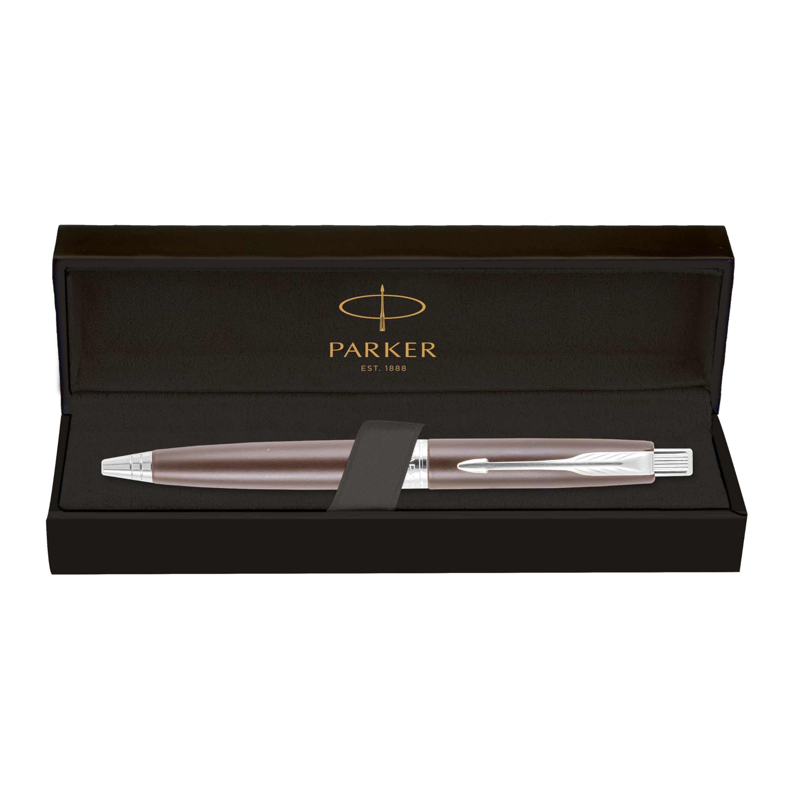 Parker Aster Matte Brown |Chrome Trim |Ball Pen : Amazon.in