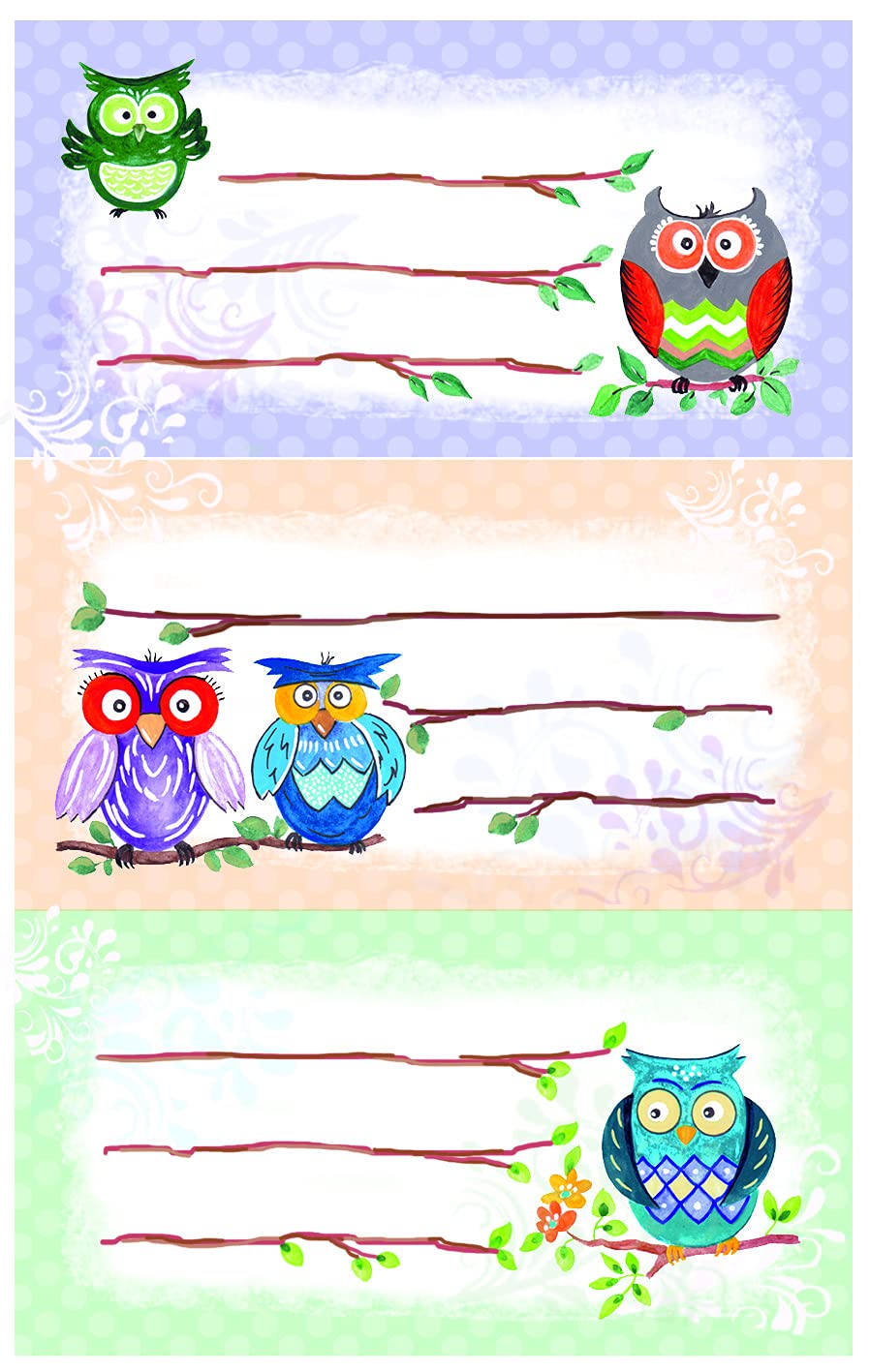 Write-on Address Labels, Stickers for envelopes, Cards and invites