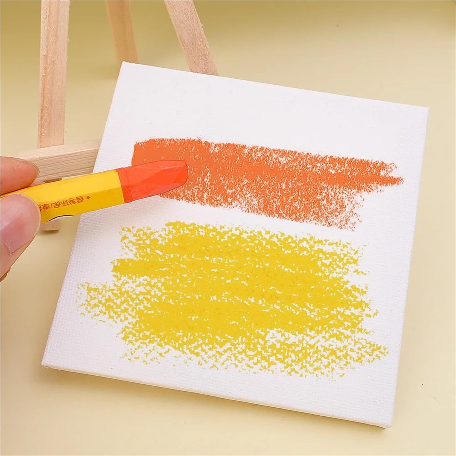 Tischstaffelei 1/2/4PCS Mini Leinwand Und Staffeleien Set Holz Faltbare Desktop-Ständer for Malerei Kunst Handwerk Display halterung(4PCS)