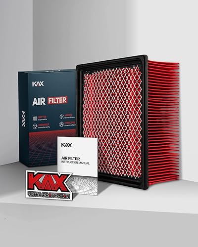 Miniatura 9 de Filtro de aire de motor KAX Premium, GAF040 (CA10261) Reemplazo para Ram 2500 3500 4500 5500, Filtro de motor para camiones Sterling Bullet 4555,
