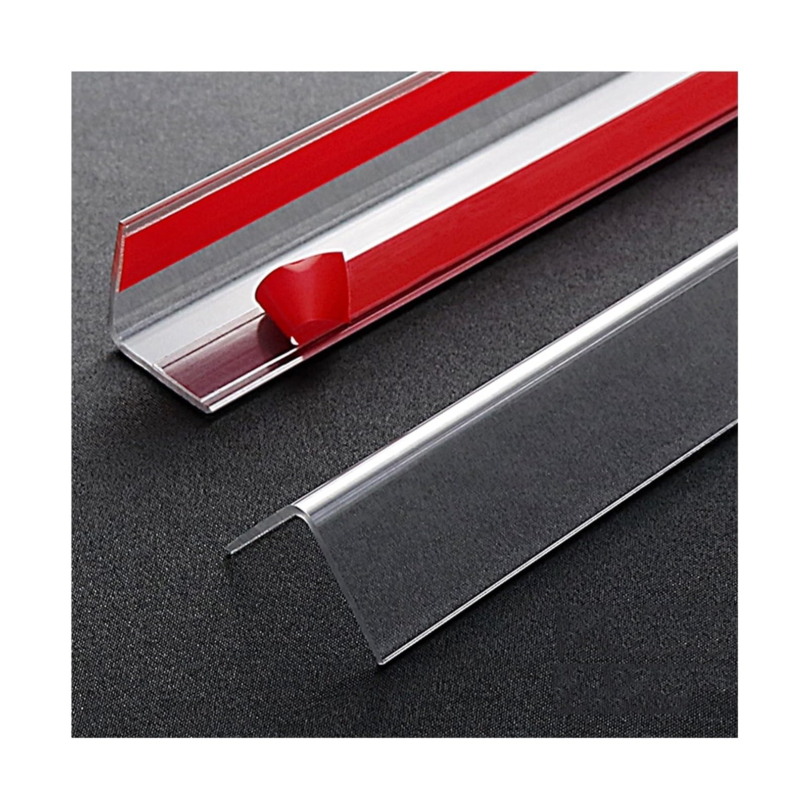 Protection d'angle en plastique – Bordure anti-oxydante pour coins de table et de meubles – Design haute transparence, sans danger pour un usage domestique