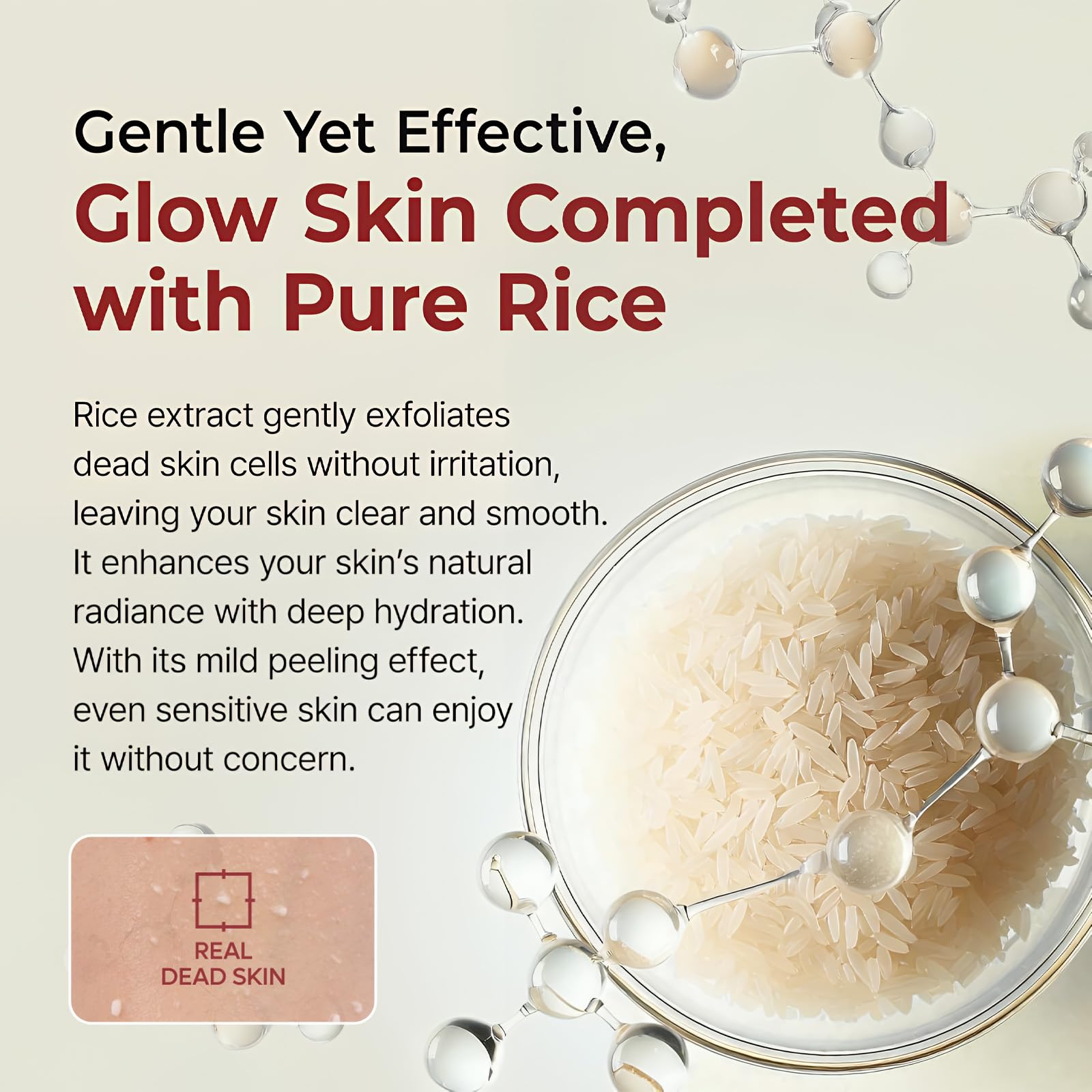 Peel Shot Glow Rice Ampoule, Purifying Exfoliating Gel with Rice Bran Water - Image 3