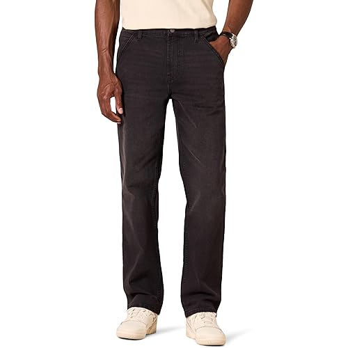 Amazon Essentials Men's Low Stretch Relaxed-Fit Workwear Carpenter Jean